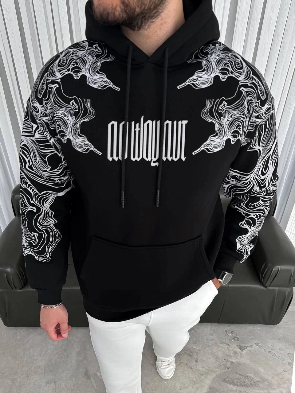 Skull Unisex Şardonlu Sweatshirt